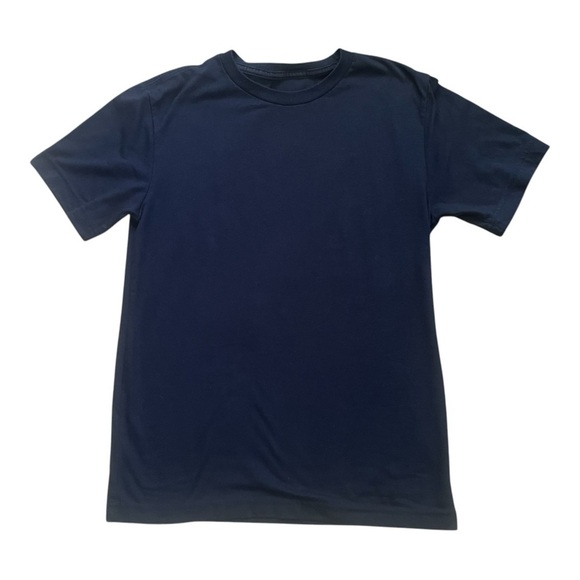 G George casual basic T-shirt Men  X Small navy blue round neck short sleeves - Picture 3 of 8
